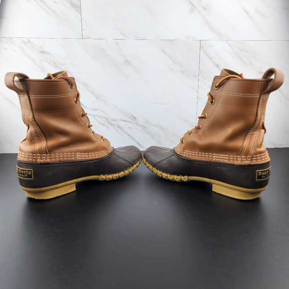 *Sold L.L. Bean 8" Thinsulate Tan Womens Bean Boots - Picture 5 of 8